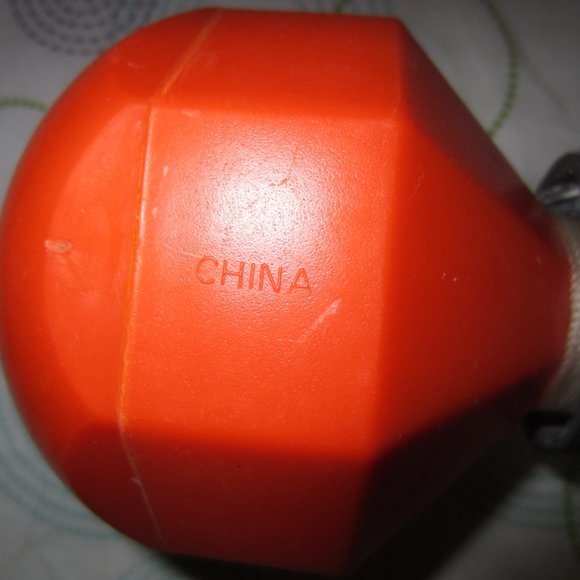 3-ORANGE FISHING DUMBBELL BOUY MARKERS - Picture 5 of 7